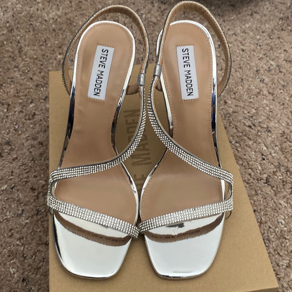 Silver sandal